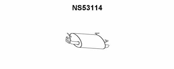 Veneporte NS53114 End Silencer NS53114: Buy near me in Poland at 2407.PL - Good price!
