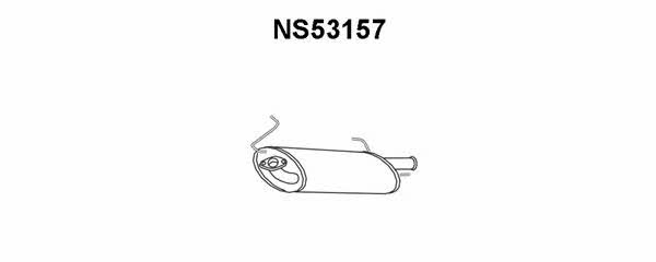 Veneporte NS53157 End Silencer NS53157: Buy near me in Poland at 2407.PL - Good price!