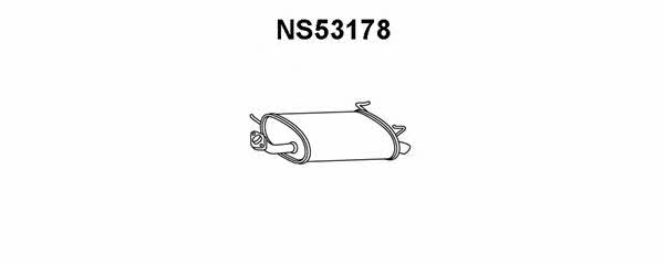 Veneporte NS53178 End Silencer NS53178: Buy near me in Poland at 2407.PL - Good price!