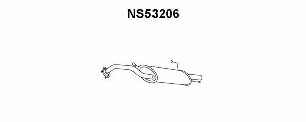 Veneporte NS53206 End Silencer NS53206: Buy near me in Poland at 2407.PL - Good price!