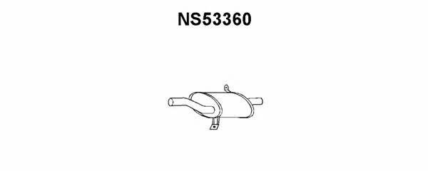 Veneporte NS53360 Глушник, задня частина NS53360: Приваблива ціна - Купити у Польщі на 2407.PL!
