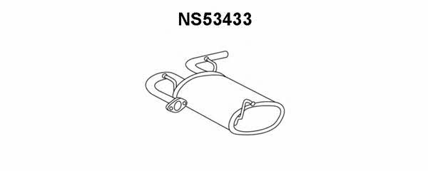 Veneporte NS53433 End Silencer NS53433: Buy near me in Poland at 2407.PL - Good price!