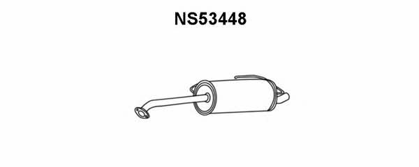 Veneporte NS53448 End Silencer NS53448: Buy near me in Poland at 2407.PL - Good price!