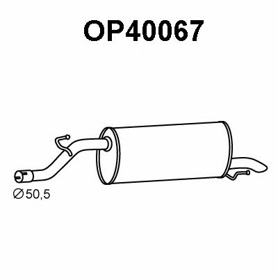 Veneporte OP40067 End Silencer OP40067: Buy near me at 2407.PL in Poland at an Affordable price!
