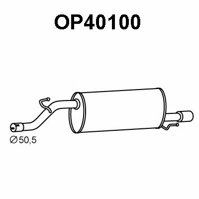 Veneporte OP40100 End Silencer OP40100: Buy near me in Poland at 2407.PL - Good price!