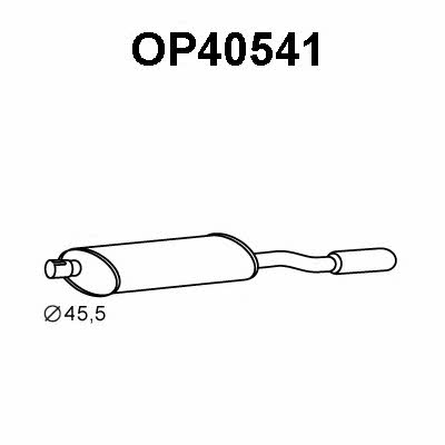 Veneporte OP40541 End Silencer OP40541: Buy near me in Poland at 2407.PL - Good price!