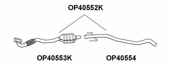 Veneporte OP40553K Katalysator OP40553K: Kaufen Sie zu einem guten Preis in Polen bei 2407.PL!