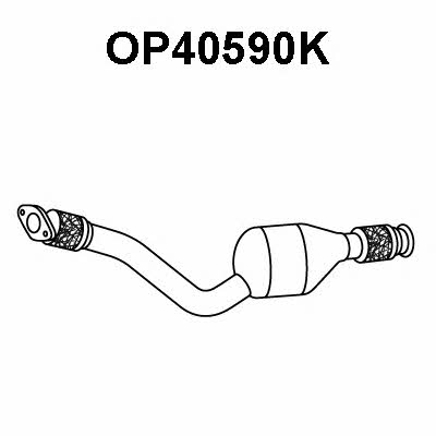 Veneporte OP40590K Catalytic Converter OP40590K: Buy near me in Poland at 2407.PL - Good price!