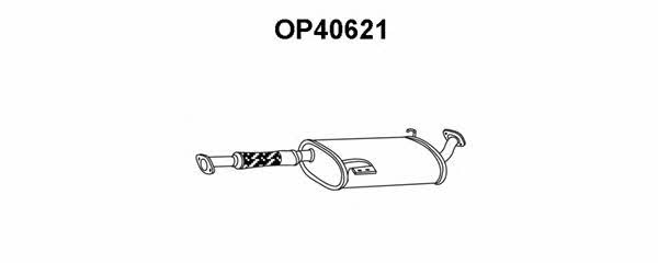 Veneporte OP40621 End Silencer OP40621: Buy near me in Poland at 2407.PL - Good price!