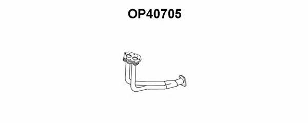 Veneporte OP40705 Exhaust pipe OP40705: Buy near me at 2407.PL in Poland at an Affordable price!