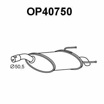 Veneporte OP40750 Endschalldämpfer OP40750: Kaufen Sie zu einem guten Preis in Polen bei 2407.PL!