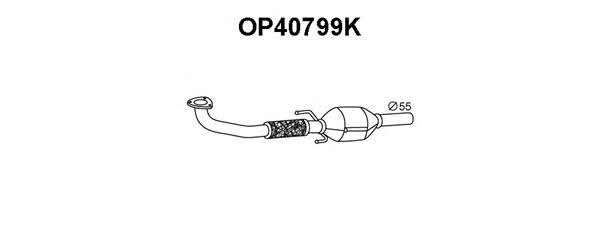Veneporte OP40799K Catalytic Converter OP40799K: Buy near me at 2407.PL in Poland at an Affordable price!