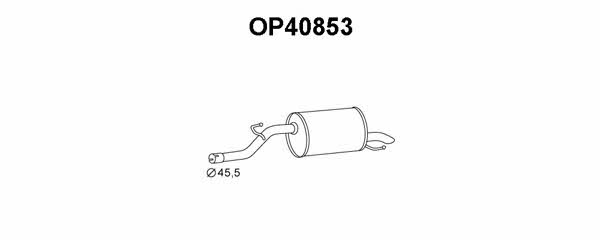 Veneporte OP40853 End Silencer OP40853: Buy near me at 2407.PL in Poland at an Affordable price!