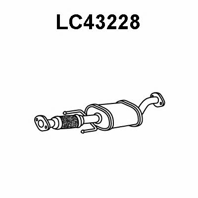 Veneporte LC43228 Резонатор LC43228: Отличная цена - Купить в Польше на 2407.PL!