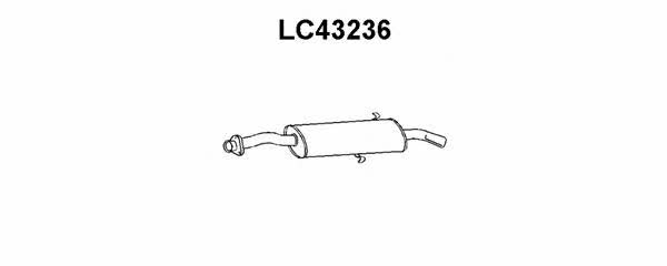Veneporte LC43236 End Silencer LC43236: Buy near me in Poland at 2407.PL - Good price!