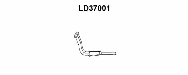 Veneporte LD37001 Exhaust pipe LD37001: Buy near me in Poland at 2407.PL - Good price!