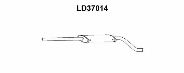 Veneporte LD37014 Central silencer LD37014: Buy near me in Poland at 2407.PL - Good price!
