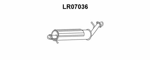 Veneporte LR07036 Resonator LR07036: Buy near me in Poland at 2407.PL - Good price!
