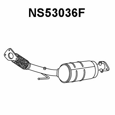 Veneporte NS53036F Diesel particulate filter DPF NS53036F: Buy near me in Poland at 2407.PL - Good price!