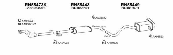 Veneporte 550627 Abgasanlage 550627: Kaufen Sie zu einem guten Preis in Polen bei 2407.PL!