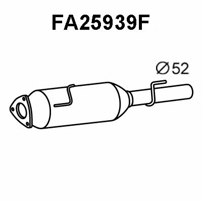 Veneporte FA25939F Dieselpartikelfilter DPF FA25939F: Kaufen Sie zu einem guten Preis in Polen bei 2407.PL!