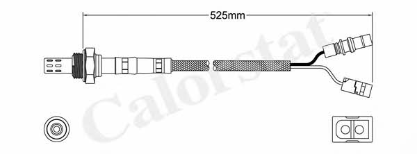 Vernet LS130253 Lambda sensor LS130253: Buy near me in Poland at 2407.PL - Good price!