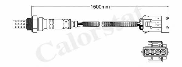 Vernet LS140195 Lambda sensor LS140195: Buy near me in Poland at 2407.PL - Good price!