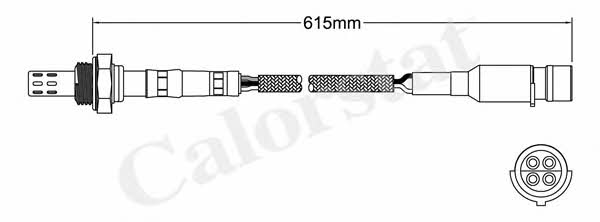 Vernet LS140434 Датчик кислородный / Лямбда-зонд LS140434: Отличная цена - Купить в Польше на 2407.PL!