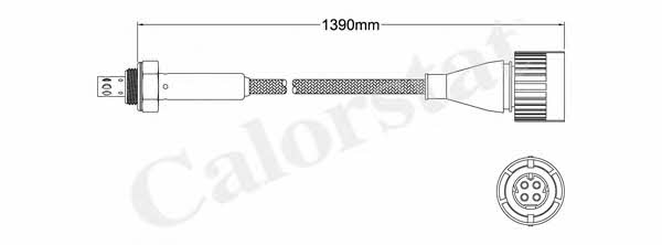 Vernet LS140579 Sonda lambda LS140579: Dobra cena w Polsce na 2407.PL - Kup Teraz!