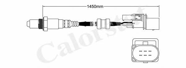 Vernet LS150167 Lambda sensor LS150167: Buy near me in Poland at 2407.PL - Good price!