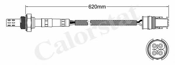 Vernet LS140044 Lambda sensor LS140044: Buy near me in Poland at 2407.PL - Good price!