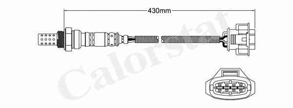 Vernet LS140058 Lambda sensor LS140058: Buy near me in Poland at 2407.PL - Good price!