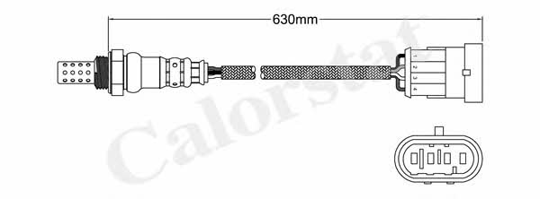 Vernet LS140097 Датчик кислородный / Лямбда-зонд LS140097: Отличная цена - Купить в Польше на 2407.PL!