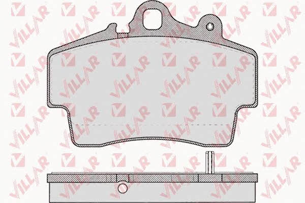 Villar 626.0722 Brake Pad Set, disc brake 6260722: Buy near me in Poland at 2407.PL - Good price!