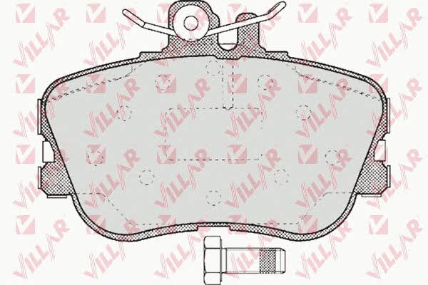 Villar 626.0492 Brake Pad Set, disc brake 6260492: Buy near me in Poland at 2407.PL - Good price!