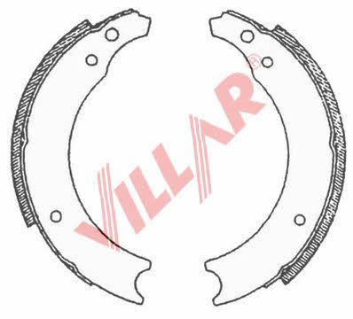 Villar 629.0570 Колодки тормозные барабанные, комплект 6290570: Отличная цена - Купить в Польше на 2407.PL!