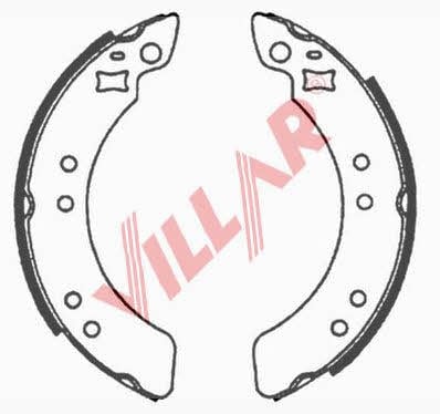 Villar 629.0640 Колодки гальмівні барабанні, комплект 6290640: Купити у Польщі - Добра ціна на 2407.PL!