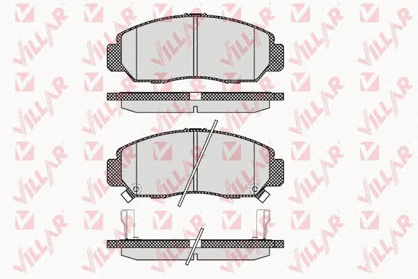 Villar 626.1071 Brake Pad Set, disc brake 6261071: Buy near me at 2407.PL in Poland at an Affordable price!