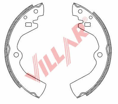 Villar 629.0809 Колодки гальмівні барабанні, комплект 6290809: Купити у Польщі - Добра ціна на 2407.PL!