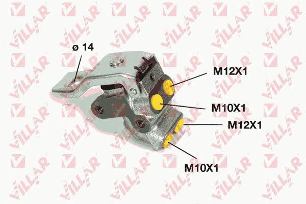 Villar 625.5878 Brake pressure regulator 6255878: Buy near me in Poland at 2407.PL - Good price!