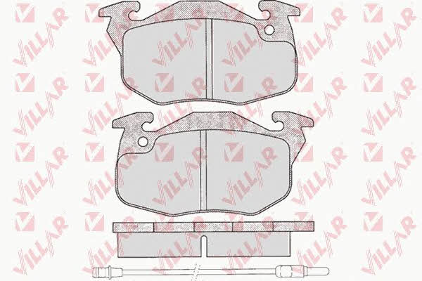 Villar 626.0271 Scheibenbremsbeläge, Set 6260271: Kaufen Sie zu einem guten Preis in Polen bei 2407.PL!