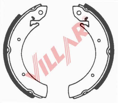 Villar 629.0595 Колодки тормозные барабанные, комплект 6290595: Отличная цена - Купить в Польше на 2407.PL!