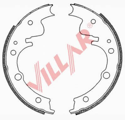 Villar 629.0683 Колодки тормозные барабанные, комплект 6290683: Отличная цена - Купить в Польше на 2407.PL!