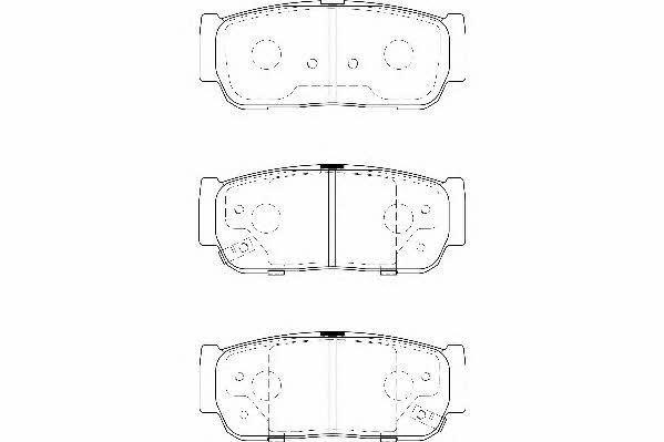 Wagner WBP23545A Brake Pad Set, disc brake WBP23545A: Buy near me in Poland at 2407.PL - Good price!