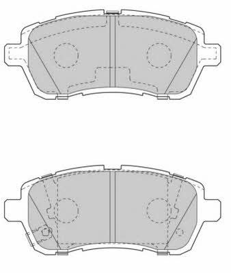 Wagner WBP24283C Brake Pad Set, disc brake WBP24283C: Buy near me in Poland at 2407.PL - Good price!