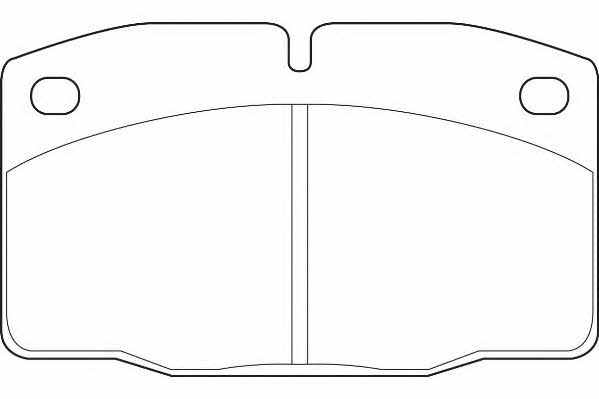 Wagner WBP20939A Brake Pad Set, disc brake WBP20939A: Buy near me at 2407.PL in Poland at an Affordable price!