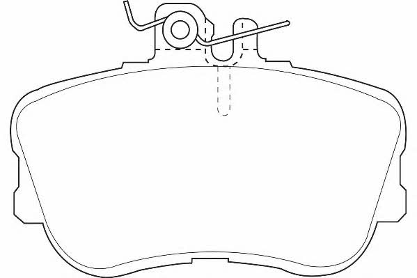 Wagner WBP21439A Brake Pad Set, disc brake WBP21439A: Buy near me in Poland at 2407.PL - Good price!