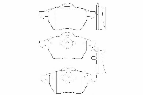 Wagner WBP21624A Brake Pad Set, disc brake WBP21624A: Buy near me at 2407.PL in Poland at an Affordable price!