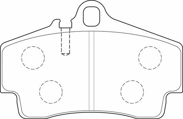 Wagner WBP21792A Brake Pad Set, disc brake WBP21792A: Buy near me in Poland at 2407.PL - Good price!