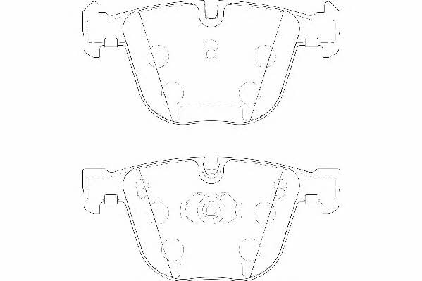 Wagner WBP23309A Brake Pad Set, disc brake WBP23309A: Buy near me at 2407.PL in Poland at an Affordable price!